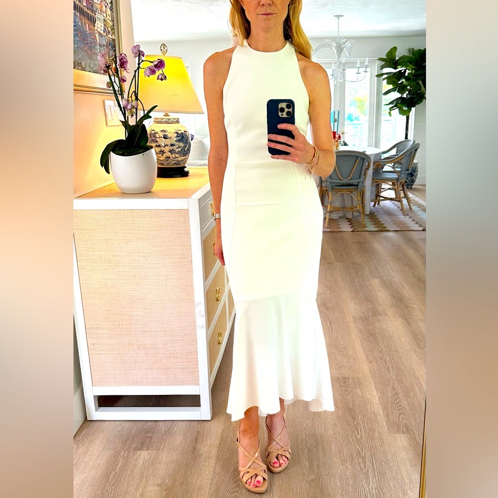 Stunning Rebecca Vallance White Dress